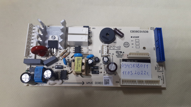 4943838011 Модуль управления холодильника Beko 4943838011 Модуль управления холодильника Beko